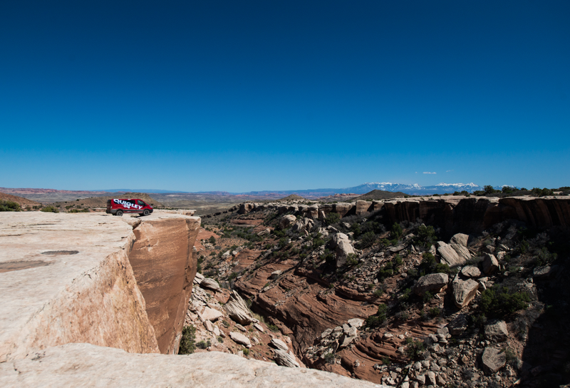 Illustration for article titled Check Out The First Ford Transit Van To Try Off-Roading In Moab